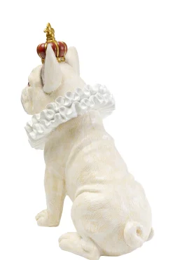 KARE Deko Figur King Dog Weiß 33cm