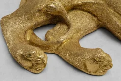 KARE Deko Figur Lion Gold 113cm