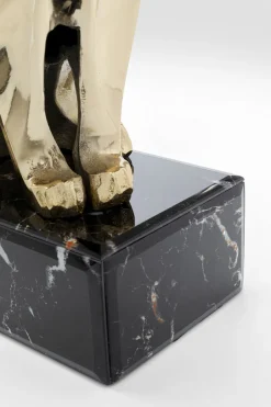 KARE Deko Figur Lion on Marble 34cm