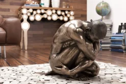 KARE Deko Figur Nude Man Hug Bronze 54cm
