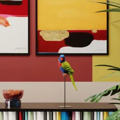KARE Deko Figur Parrot Grün 36cm
