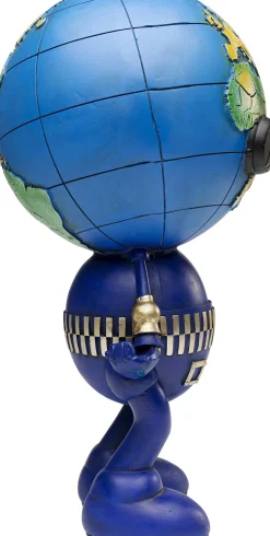 KARE Deko Figur Robot World 50cm