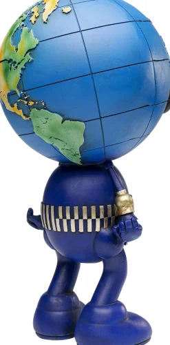 KARE Deko Figur Robot World 50cm