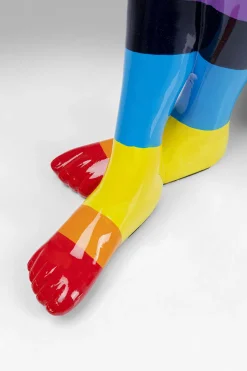 KARE Deko Figur Sitting Rabbit Rainbow 80