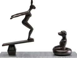 KARE Deko Figur Splash 42cm