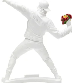 KARE Deko Figur Street Art Bouquet Weiß 27cm