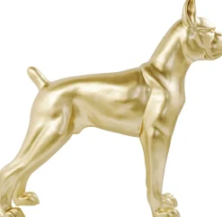 KARE Deko Figur Toto XL Gold 180cm