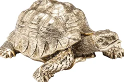 KARE Deko Figur Turtle Gold Klein