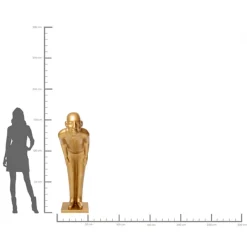 KARE Deko Figur Welcome Guests Gold XL