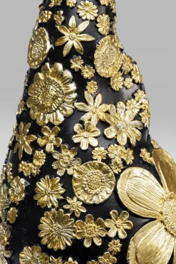 KARE Deko Figur Zwerg Standing Schwarz Gold 46cm