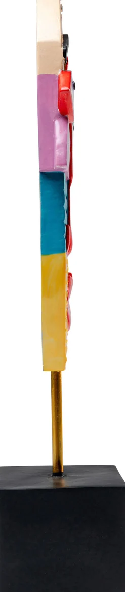 KARE Deko Objekt Abstract Face Multicolour 52cm