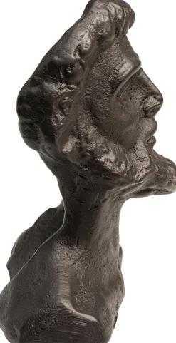 KARE Deko Objekt Bearded Man Anthrazit 11cm