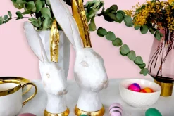 KARE Deko Objekt Bunny Gold 30cm