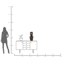 KARE Deko Objekt Easter Island 59cm