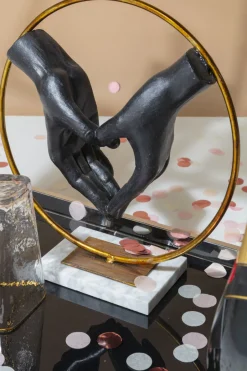 KARE Deko Objekt Elements Heart Hand 33cm