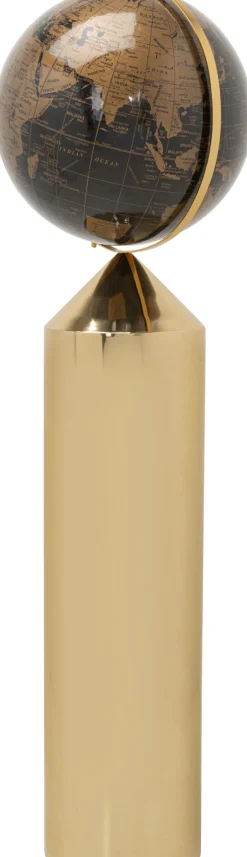 KARE Deko Objekt Globe Top Gold 132cm