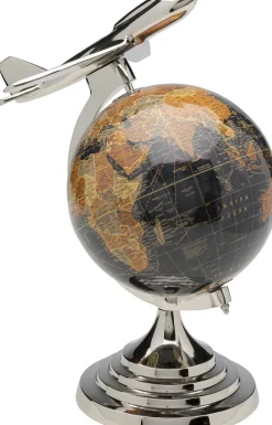 KARE Deko Objekt Globe Top Plane 39cm