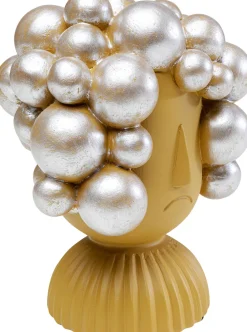 KARE Deko Objekt Hairstyle Gelb 19cm