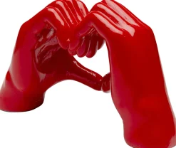 KARE Deko Objekt Heart Hands Rot 12cm