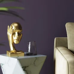 KARE Deko Objekt In my Mind Gold 30cm