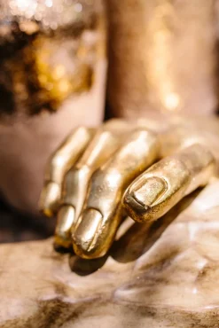 KARE Deko Objekt Mano Gold 35cm