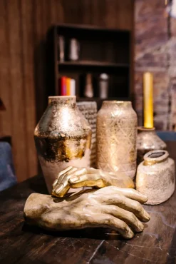 KARE Deko Objekt Mano Gold 35cm