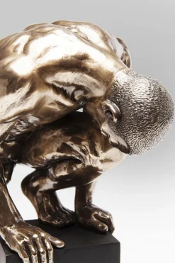 KARE Deko Objekt Nude Man Stand Bronze 35cm