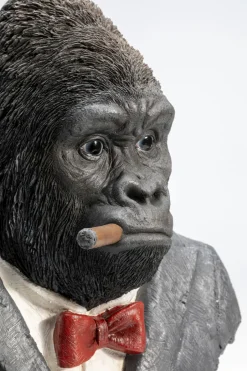 KARE Deko Objekt Smoking Gorilla 48cm