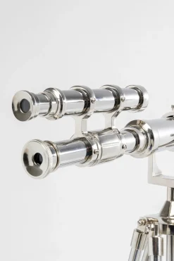 KARE Deko Objekt Telescope Silber 125cm