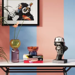 KARE Deko Objekt Thinking Gorilla Head 49cm