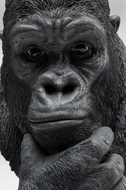 KARE Deko Objekt Thinking Gorilla Head 49cm