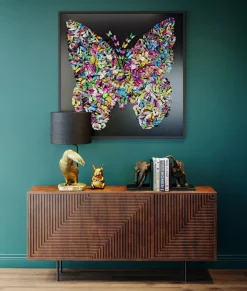 KARE Deko Rahmen Farfalla 120x120cm