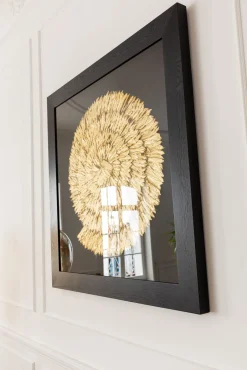 KARE Deko Rahmen Golden Snail 120x120cm