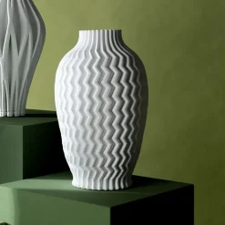 KARE Deko Vase Akira Oval 35cm