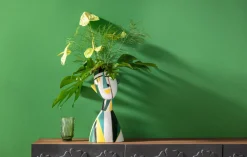 KARE Deko Vase Happy Face 43cm