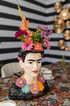 KARE Deko Vase Style Muse Flowers 34cm