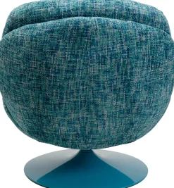 KARE Drehsessel Cosy Blau