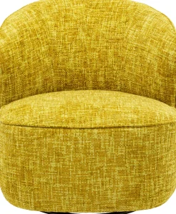 KARE Drehsessel Ellie Gelb