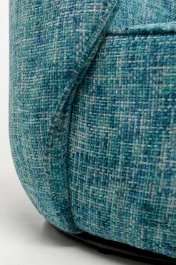 KARE Drehsessel Ellie Hellblau