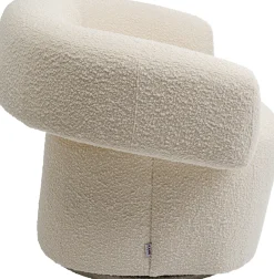 KARE Drehsessel Maye Creme