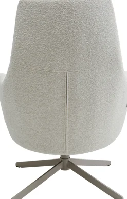 KARE Drehsessel Mimi Creme