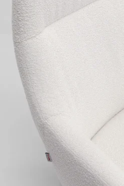 KARE Drehsessel Mimi Creme