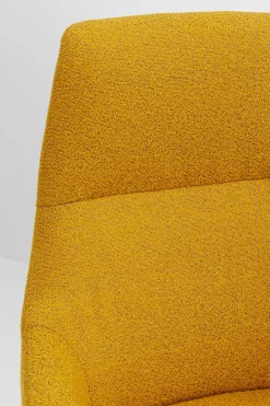 KARE Drehsessel Mimi Gelb