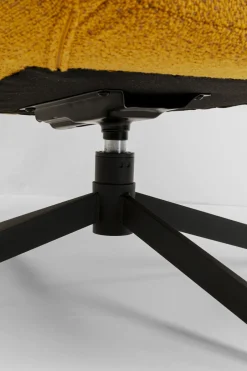 KARE Drehsessel Mimi Gelb