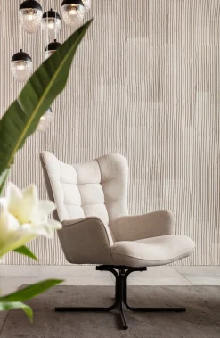 KARE Drehsessel Oscar Creme