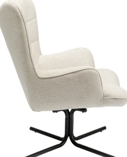 KARE Drehsessel Oscar Creme