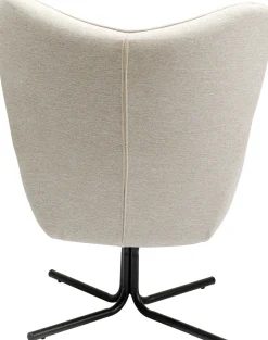KARE Drehsessel Oscar Creme