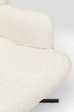 KARE Drehsessel Oscar Creme