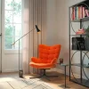 KARE Drehsessel Oscar Velvet Orange