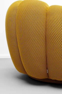 KARE Drehsessel Peppo Bloom Gelb